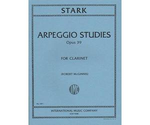 Stark Robert - ARPEGGIO STUDIES op. 39 per Clarinetto - ed. I. M. C.