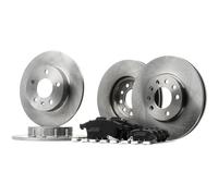 STARK SKBK-10990445 Kit dischi e pastiglie Assale anteriore con clip pistone ventilato pieno