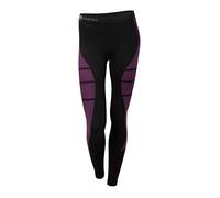 STARK SOUL 5091 Calzamaglia Termica, Pantaloni Nero/Rosa, S-M Donna