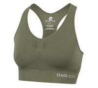 STARK SOUL Bra Light Support - Reggiseno Sportivo a Doppio Strato da Donna, Taglie S, M, L e XL