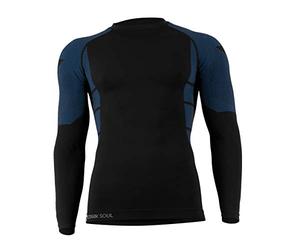 STARK SOUL Microfibra Biancheria Intima Funzionale Senza Cuciture per Uomo a Scelta Come Pantaloni o Camicia a Maniche Lunghe