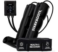 STARKBOOTS® Recovery Boots - Dispositivo di drenaggio linfatico e massaggiatore per gambe |40 - 200 mmHg|Per ritorno venoso e contro la ritenzione idrica, massimo recupero e relax|S
