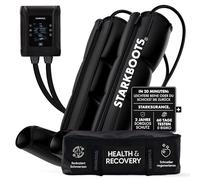 STARKBOOTS® Recovery Boots - Dispositivo di drenaggio linfatico e massaggiatore per gambe |40 - 200 mmHg|Per riflusso venoso e contro la ritenzione idrica, massimo recupero e relax|L