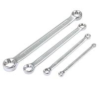 STARKEMUNICH SET DI 4 CHIAVI A OCCHIO APERTO CON PROFILO INTERNO TORX IN ACCIAIO CROMO VANADIO