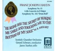 Starker,Janos/Schwar Symphonies Nos. 61 and 103, Cello Concerto No. 2 (Sch (CD)