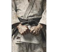 Starkes Notizbuch mit 80 linierten Seiten - Kampfsport-Motiv mit schwarzem Gürtel - Für Disziplin, Training & Motivation.: Robustes Notizheft mit ... Trainer, Schüler die Ziele erreichen wollen.