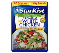 StarKist 25% in meno di sodio pollo bianco premium, sacchetto da 2 once