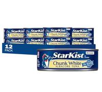 StarKist Chunk Albacore - Tonno bianco in acqua, 142 ml, confezione da 12 pezzi