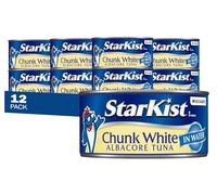 StarKist Chunk Tonno bianco albacore in acqua, 340 g, confezione da 12