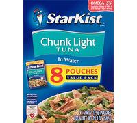StarKist Chunk Tuna Light Water, 2.6 Ounce (Pack of 8)