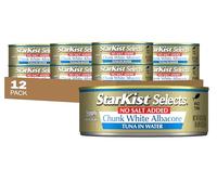 StarKist Selects, Very Low Sodium Chunk White Albacore Tuna in Water, 4.5 Ounce (Pack of 12)