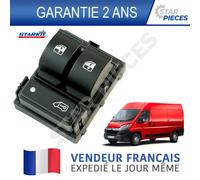 STARKIT PERFORMANCE Interruttore Pulsante Alzavetro Boxer Ducato Jumper Nero
