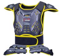 StarknightMT - Tuta protettiva per moto da cross per bambini, per ragazzi e ragazze, per ciclismo, pattinaggio fuoristrada, colore: giallo