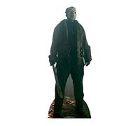 Starl Intagli Jason Voorhees Life Size Cardboard Cut out, Nero