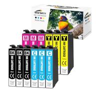 Starlet24 12x Cartucce 603XL per Epson 603XL Multipack per Epson Expression Home XP-2100 XP-2105 XP-3100 XP-3105 XP-4155 Workforce WF-2810 WF-2830 WF-2850