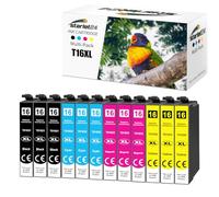 Starlet24 12x cartucce d'inchiostro 16XL compatibili con Epson 16XL Multipack per Workforce WF-2760 WF-2630 WF-2510 WF-2660 WF-2750 WF-2650 WF-2540 WF-2530 WF-2520