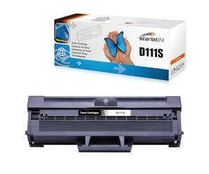 Starlet24 1x D111S Toner Nero Compatibile con Samsung MLT-D111S MLT-D111L