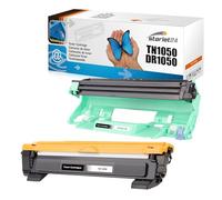 Starlet24 1X Toner + 1X Tamburo Compatibili con Brother TN1050 DR1050