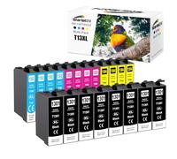 Starlet24 20 cartucce T1301-T1304 compatibili con Epson T1301 T1302 T1303 T1304 per Stylus SX525WD SX535WD SX620FW Office B42WD BX925FWD BX635FWD Workforce WF-3520DWF WF-7525 WF-701 5