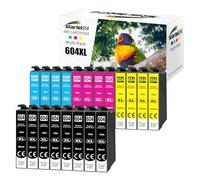 Starlet24 20x 604XL Cartucce Compatibili con Epson 604 XL Multipack per Expression Home XP-2200 XP-2205 XP-3200 XP-3205 XP-4200 XP-4205 Workforce WF2910DWF WF2930DWF WF2935DWF WF2950DWF