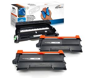 Starlet24 2x Toner +1x Tamburo Compatibile per Brother TN2220 DR2200