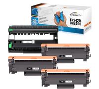 Starlet24 3 X TN2420 1 X DR2400 per toner Brother MFC-L2710DN HL-L2350DW HL-L2375DW DCP-L2530DW HL-L2310D MFC-L2730DW HL-L2370DN per Brother TN-2420 DR2400