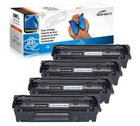 Starlet24 4x 12A Toner Compatibili per HP 12A Q2612A