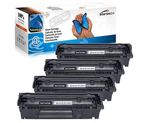 Starlet24 4x 12A Toner Compatibili per HP 12A Q2612A