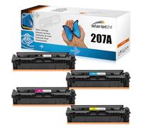 Starlet24 4x 207A Toner Compatibile con HP 207A W2210A W2211A W2212A W2213A