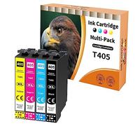 Starlet24 4x 405XL Multipack Compatibile con Epson 405XL 405 XL Cartucce per Workforce Pro WF-4820 WF-3820 WF-4830 WF-7840 WF-7830 WF-4825DWF WF-3825 WF-7835