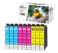 Starlet24 9x 29XL Cartucce compatibili con Epson 29XL Multipack per Expression Home XP235 XP245 XP342 XP332 XP352 XP345 XP442 XP445 XP432 XP335 XP435 XP247 (3 ciano 3 magenta 3 giallo)