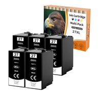 Starlet24 Cartucce compatibili 27XL nere (confezione da 5)