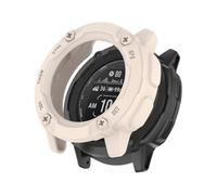 (Starlight) Anti-Fall TPU Hollow Cover for Garmin Instinct 2X - Quick Release Sports Watch Case (Orange)
