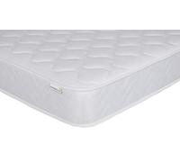 Starlight Beds Cooltouch Classic Open Flame Hybrid Cooling Cool Blue Memory Foam & Bonnell Innerspring Massimo Valore Materasso, 18 cm di profondità, Poliestere Misto Cotone Nylon, Bianco, Singolo