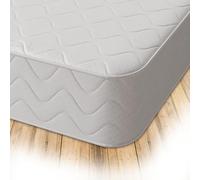 Starlight Beds Fast FBR1102 - Materasso singolo piccolo a molle singolo in memory foam, 75 x 190 cm, Bianco