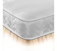 Starlight Beds Materasso Singolo Senza Stress, Materasso Singolo in Memory Foam, Morbido, Bianco, 18 cm di profondità. 90 cm x 190 cm