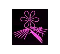 Starlight Con Connettori per feste e per Carnevale 200mm x 5mm 100 pz - Rosa