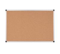 Lavagna - 90 x120 cm - superficie in sughero - cornice in alluminio - Starline