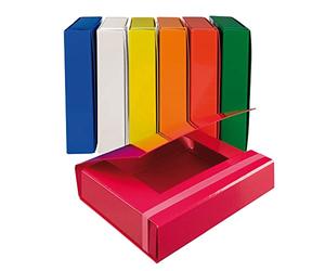STARLINE cartella progetto STL5040 dorso 5cm c/elastico verde