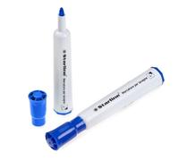 STARLINE confezione da 12 pezzi - marcatore per lavagne blu p. tonda 2mm starline