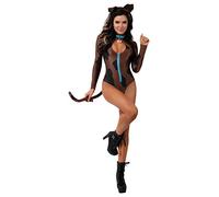 Starline Costume da donna da Sidekick Pooch, marrone/nero, taglia S, Marrone/nero., Small