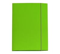 STARLINE - OD0032LBXXXAE20 - Cartellina con elastico - cartone plastificato - 3 lembi - 25x34 cm - verde prato - Queen - Starline - STL5207 - Conf. da 10 Pz. - OD0032LBXXXAE20
