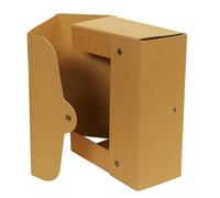 STARLINE - FMCXCPECO10AV - Scatola progetto - dorso 10 cm - 25 x 35 cm - cartone FSC - avana - Starline - STL5035 - Conf. da 5 Pz. - FMCXCPECO10AV