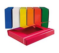 CARTELLA PROGETTO C/ELASTICO STL5041 DORSO 7CM GIALLO