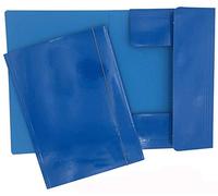 Starline STL5202 Cartella con Elastico Queen, 25 x 34 cm, Azzurro, confezione 10 pezzi