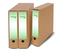 Starline STL6010 Registratore Protocollo Dorso, 8cm, Avana Eco