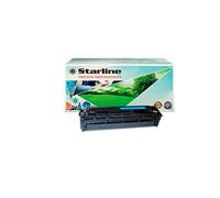 Starline - Toner Ricostruito - per HP 128A - Ciano - CE321A - 1.300 pag