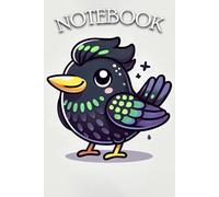 Starling Notebook: Cute Aesthetic Lined Journal for Starling Wild Bird Lovers