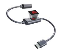 Starlink - Cavo di prolunga da mini USB-C a CC, 30 cm, adattatore intelligente per chip PD con display di tensione e corrente per una rapida risoluzione dei problemi, filo di rame stagnato 18AWG