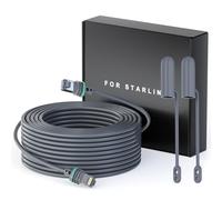 Starlink - Cavo Starlink Gen 3, 46 m/150 m, impermeabile, cavo di prolunga Starlink per Starlink Standard Actuated Gen 3 / Satellite V3, cavo Ethernet di ricambio, Gen 3, Plug and Play, grigio